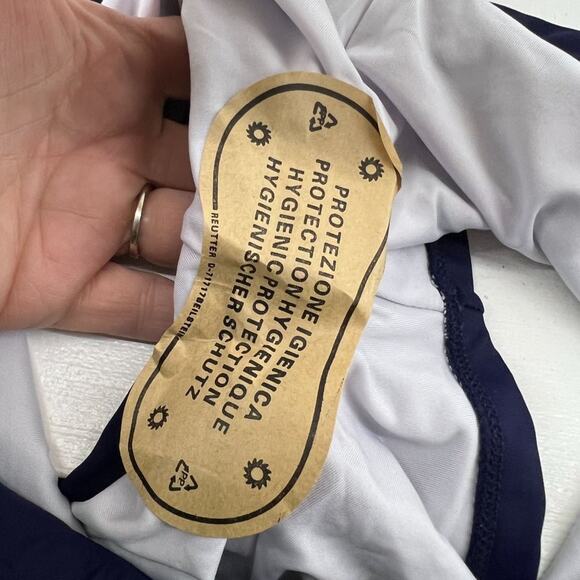 Beach Sissi Tankini Swim Set Boyshorts Striped Swimsuit Womens Xlarge - Picture 5 of 7